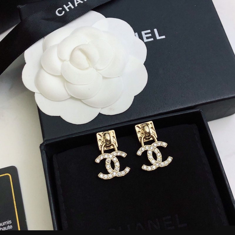Ch*el earrings